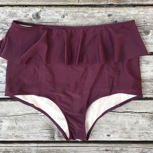Kortni Jeane High Waist Swimsuit Bottoms